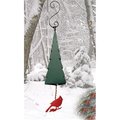 North Country Wind Bells Inc North Country Wind Bells  Inc. 210.5006 Pointed Fir of the North with cardinal wind catcher 210.5006